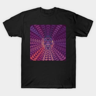 Electroluminated Skull Radiate - Orchard T-Shirt